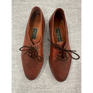 Cole Haan Vintage Oxford Flats in Brown